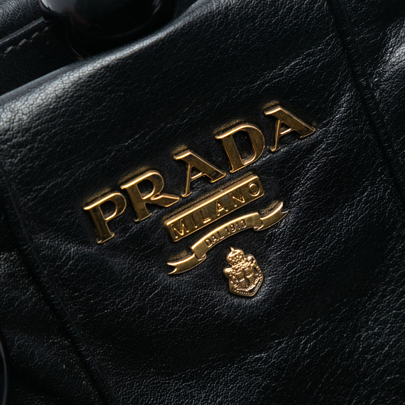 Pre-Loved Prada Soft Calf Frame Top Handle Bag - Picture 5 of 6